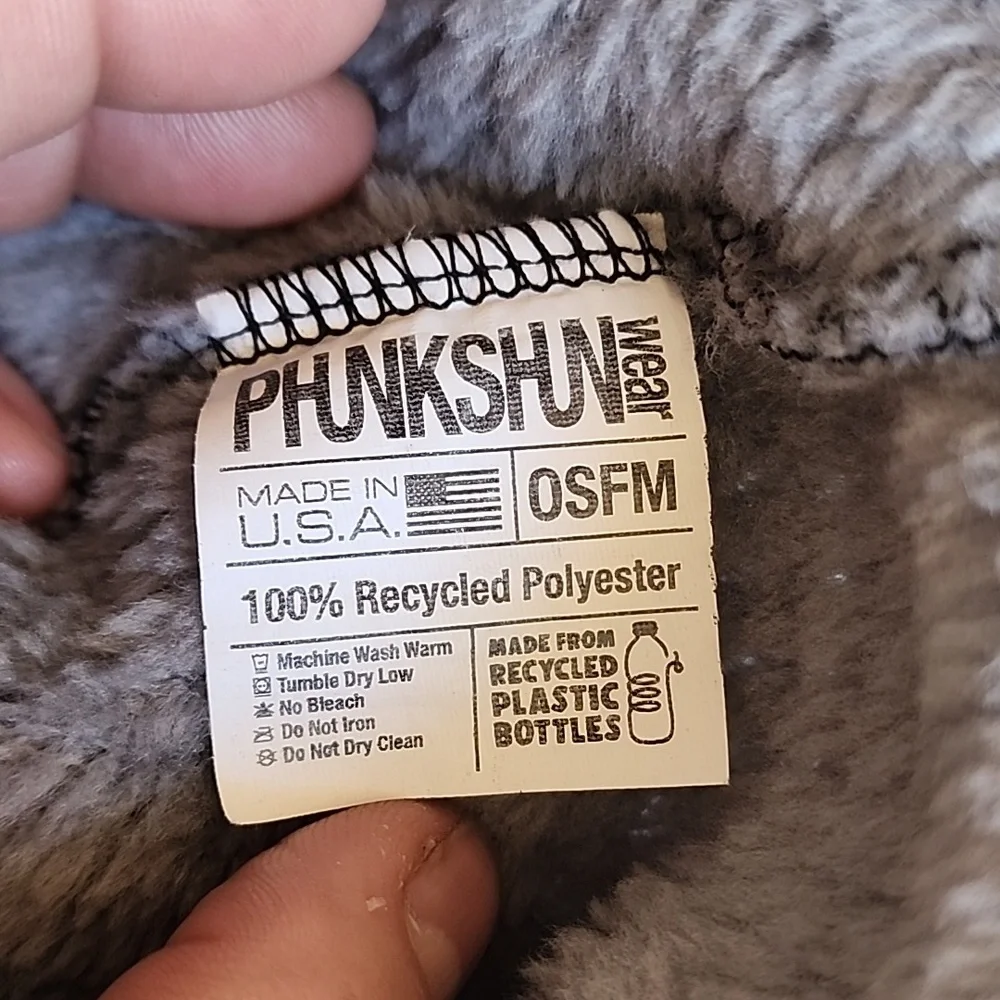 Phunkshun Wear Neck Warmer and Hoodie Size Youth